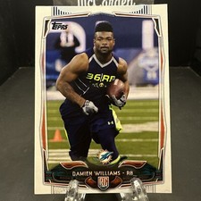 2014 Topps Damien Williams #410 Rookie RC Miami Dolphins