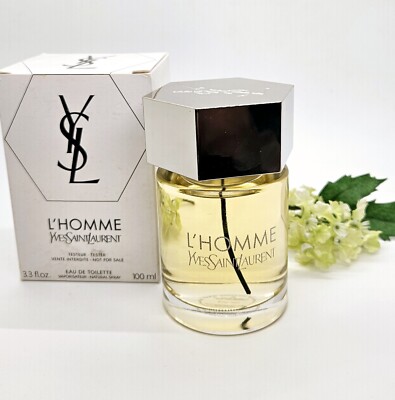 YSL Yves Saint Laurent L'homme EDT Spray 3.3 oz for Men EDT Old Formula 2017