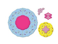 Spellbinders Shapeabilities Pendants EYELETS 4 DIES CUT EMBOSS STENCIL S4-205