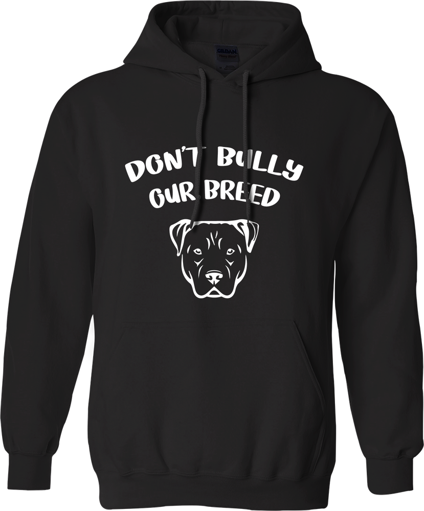Don't Bully Our Breed Hoodie My Breed Banned Dogs Protest Against Government