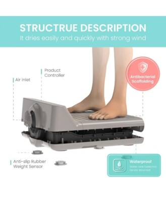 Vovo Air Care Body Foot Blower Dryer/Scale For Gym Spa Bd-7700w