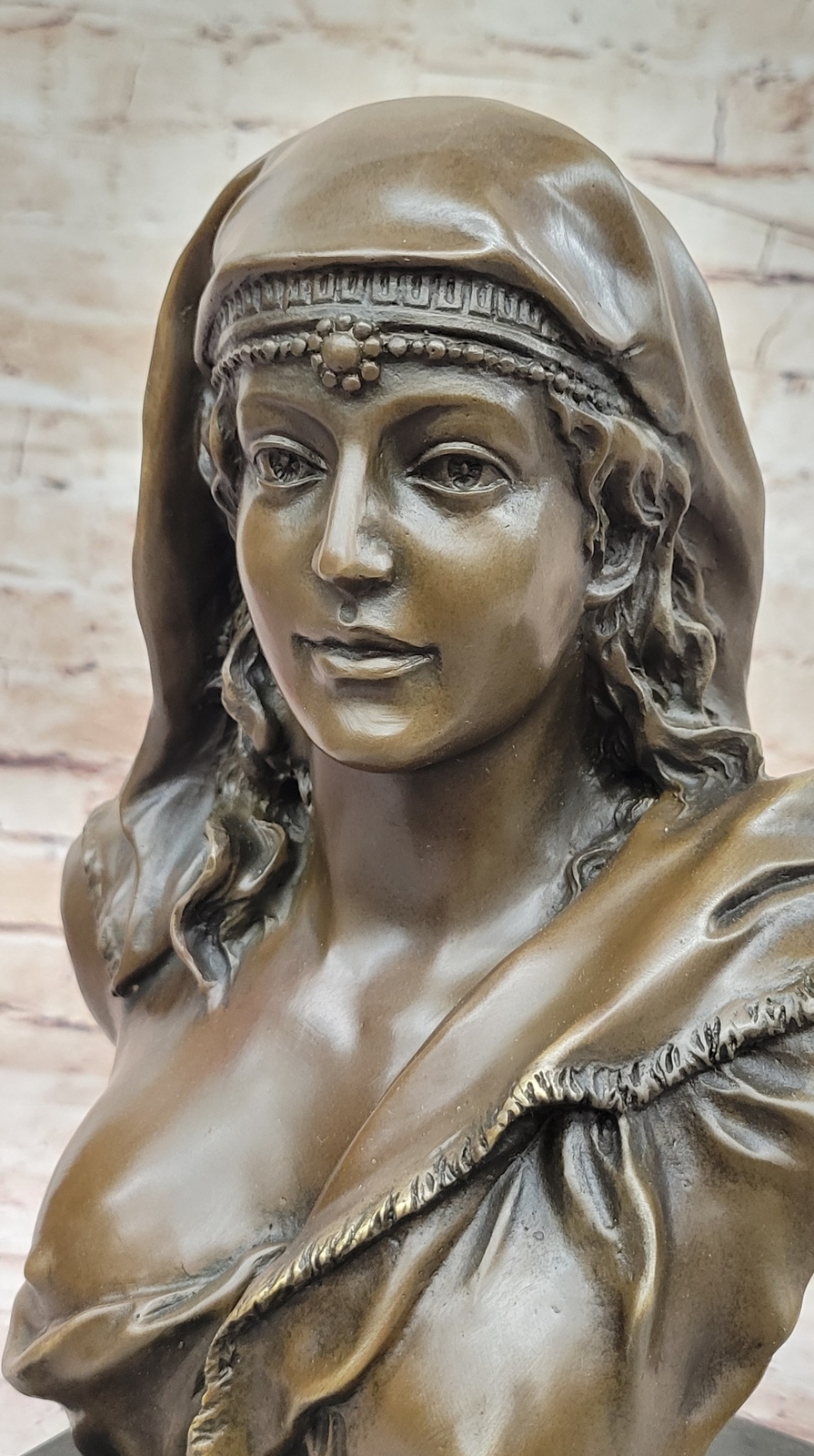 Hand Made Art Deco Statue Detailed Woman Bronze Collectible Gift eBay