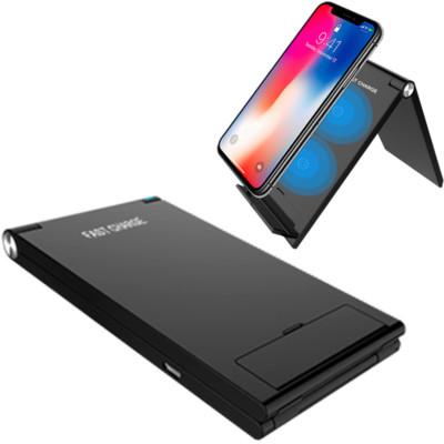 10W Folding Wireless Charger Charging Dock for iPhone Plus XS XR Samsung  S8