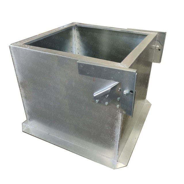 Hinged Exhaust Fan Base/ Fan Curb Adapter CaptiveAire DU85 23"x23"x20"H