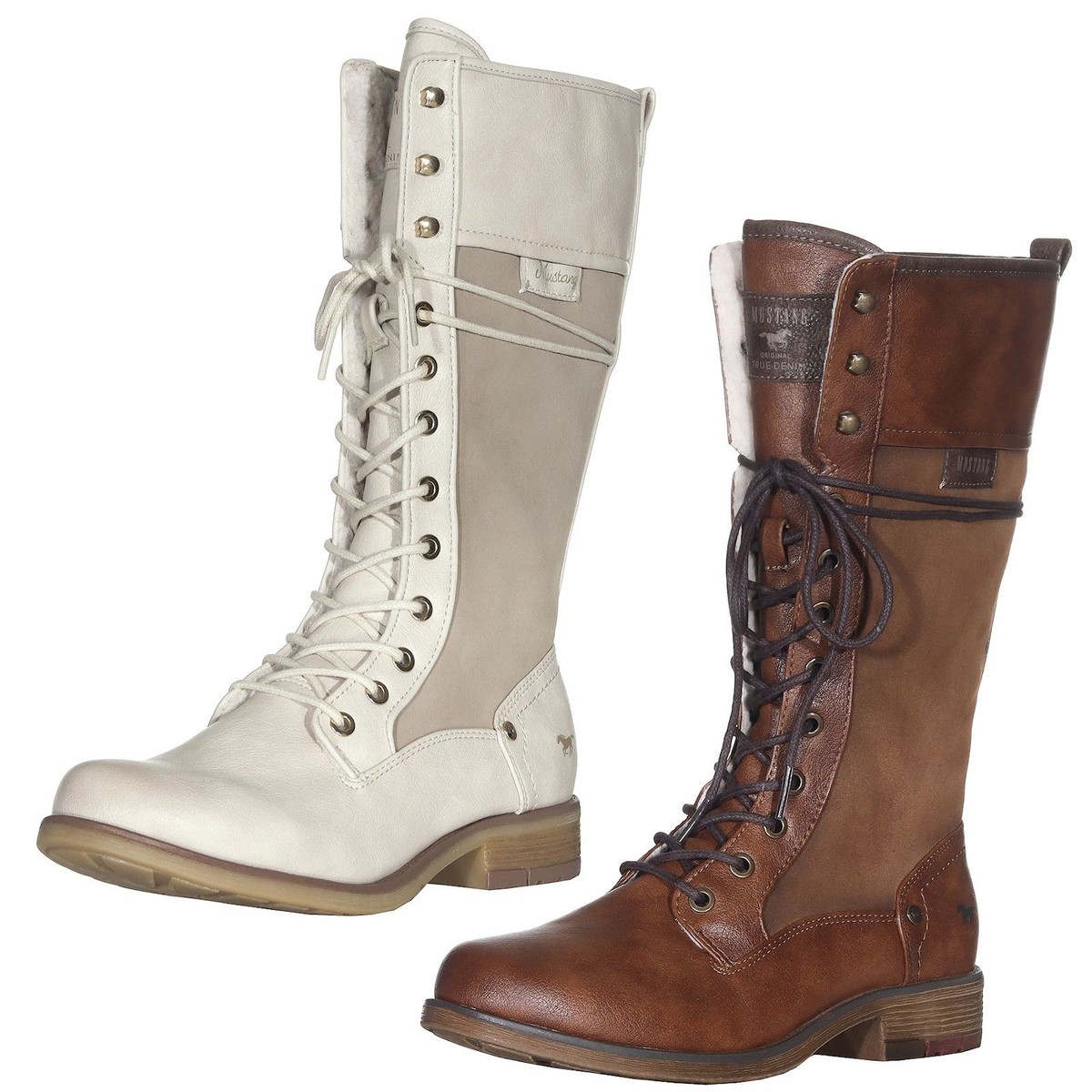 Shoe Mustang Stiefel Cognac Mustang Shoes 1359502/307 Stiefelette