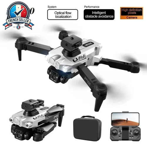 Drone LU200 8K 5G GPS, Pro HD, Triple Caméra, WiFi, Évitement Obstacles - Photo 4/16
