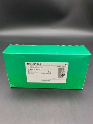 SCHNEIDER ELECTRIC MULTI 9 C60 MINI CIRCUIT BREAKER MGN61345 NEW MGN61345