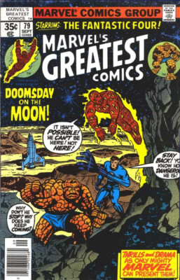 Marvel's Greatest Comics (1969) #  79 (8.0-VF) Sentry 459 1978