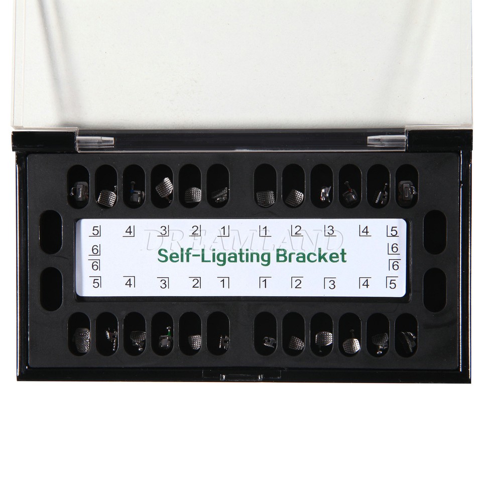 Dental metal brackets self-ligating ortodoncia Mini Braces Hook 345