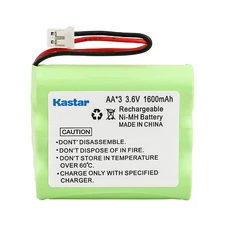 Kastar Ni-MH 3.6V 1600mAh Battery Replacement for Flagpole Solar Light Battery