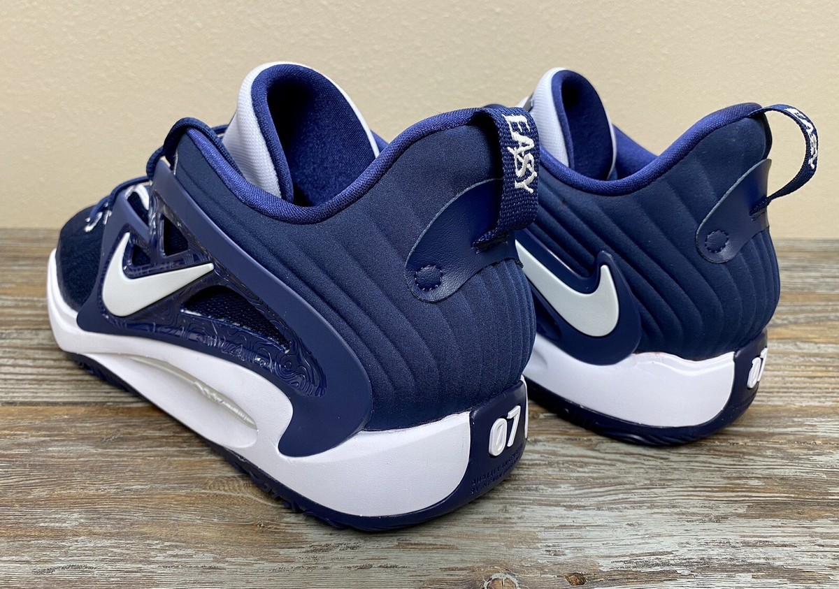 Nike KD 15 TB Midnight Navy DX6648-401 Men\'s Basketball Shoes‎ Size 18 Nike KD 15 TB Midnight Navy White Basketball Shoes Men main image 3