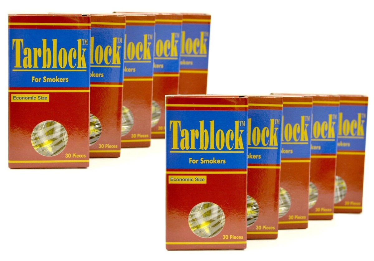 TARBLOCK Cigarette Filter Tips 5 Packs (150 filters) ~Free Shipping! (4  HOLES) 840564000050| eBay