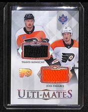 2023-24 Upper Deck Ultimate Ulti-Mates Jersey Travis Konecny Joel Farabee