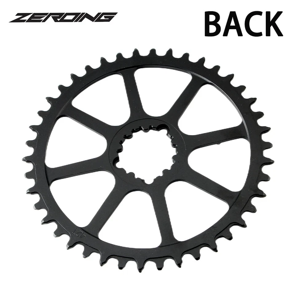 Disco de dientes para bicicleta de carretera 46 48 50T plegable rueda dentada hueca integrada Foto 3 de 4