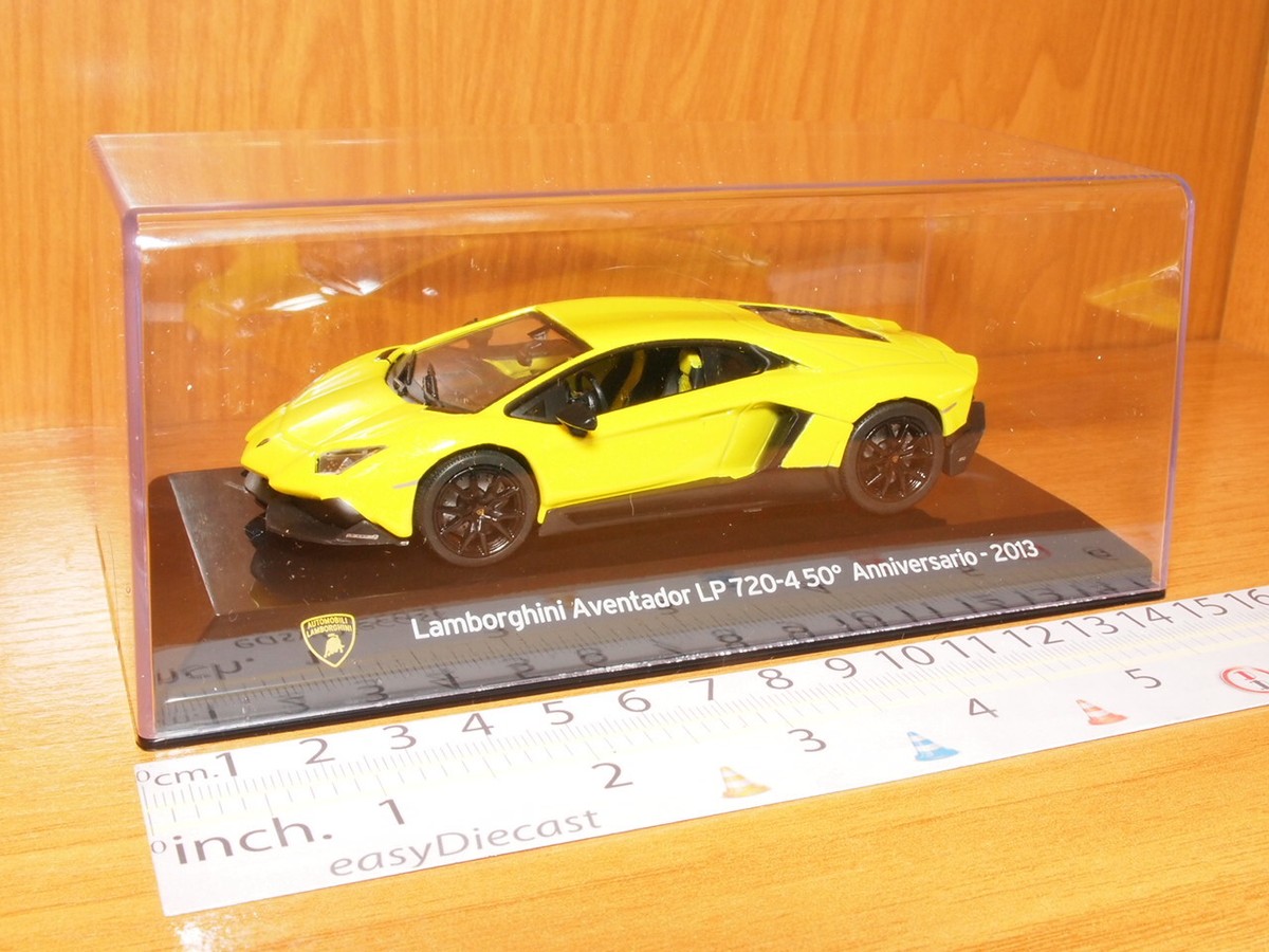 LAMBORGHINI AVENTADOR LP 720-4 1:43 2013 SUPERCARS 50 ANNIVERSARY