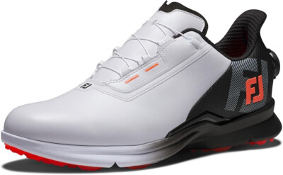 FootJoy Men's Golf Shoes FJ FUEL BOA WIDE 55435 White US8.5(26.5cm