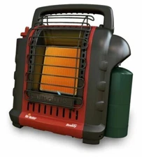 Mr. Heater F232000 MH9BX 9000 BTU Propane Portable Buddy Heater - Black+Red