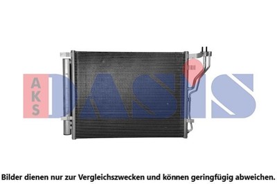 Kondensator Klimaanlage Klimakühler passend für KIA Optima 500x390x16