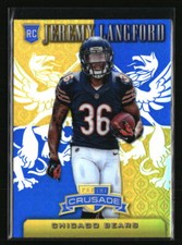 Jeremy Langford 2015 Panini Rookies & Stars Crusade RC #CR31  Football Card