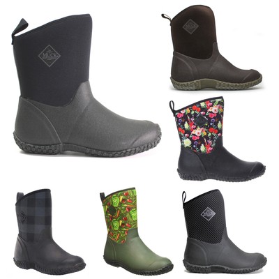 Muck Boot Womens Boots Muckster II Mid Wellies Pull-On Rubber Synthetic