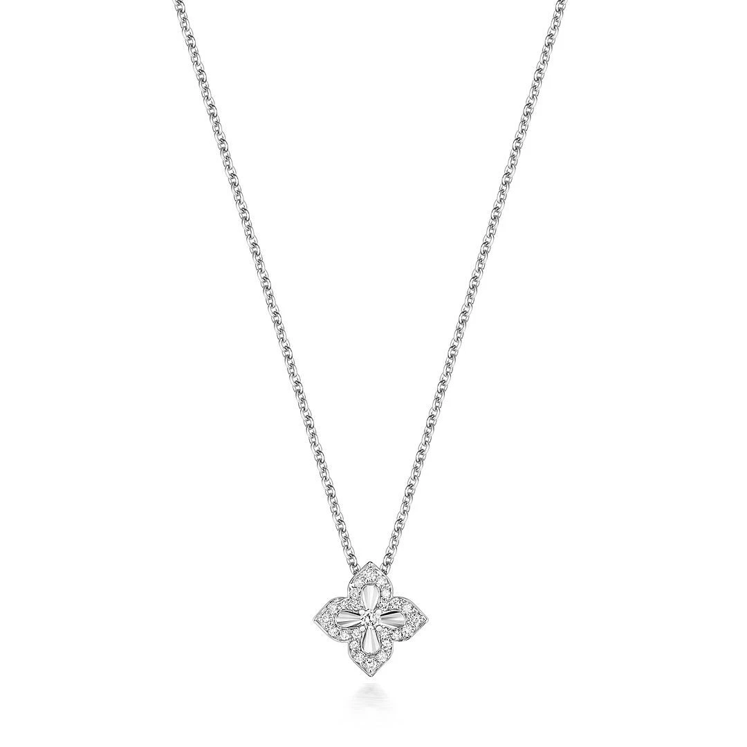 Ebay diamond necklace white gold clearance