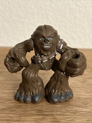 CHEWBACCA STAR WARS 3  ACTION FIGURE PLASTIC TOY (PRE-OWNED)
