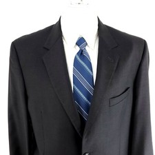 Jos A Bank Signature Gold Gordon Wool 2 Button Suit Jacket 40R Gray
