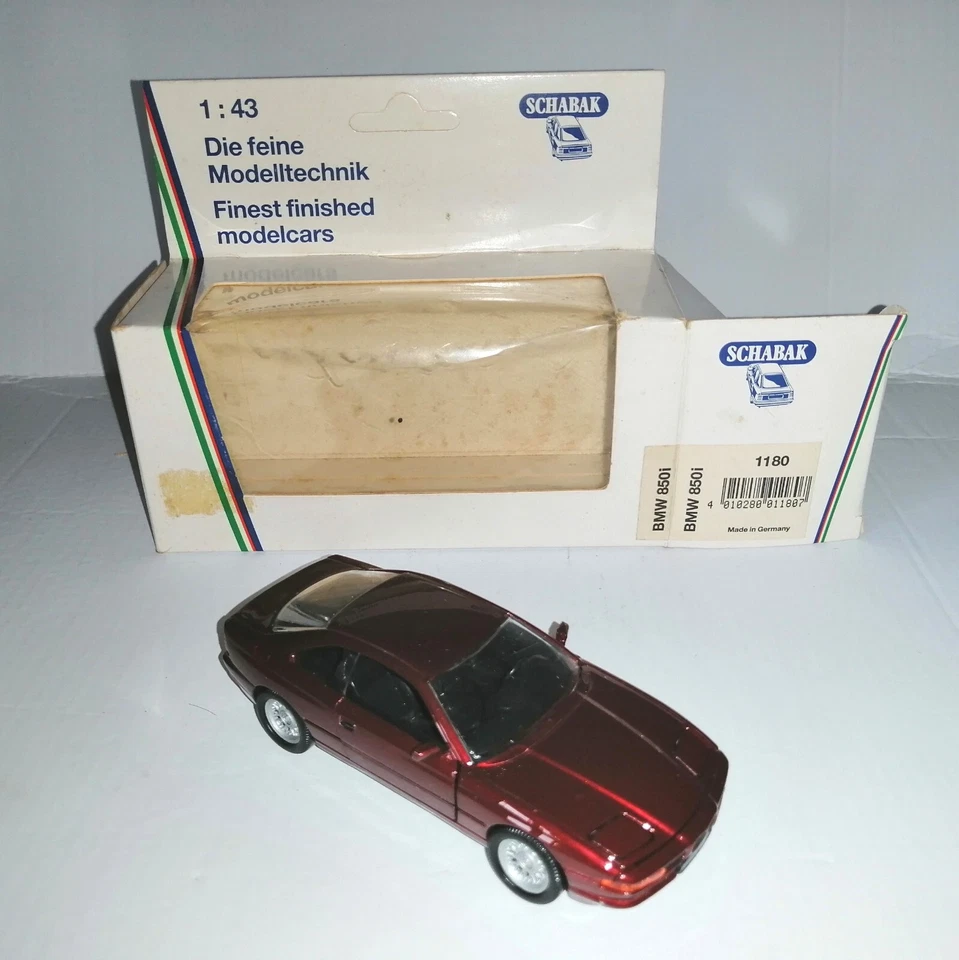 BMW 850i ref.1180 SCHABAK SCALA 1/43 - Immagine 3 di 4