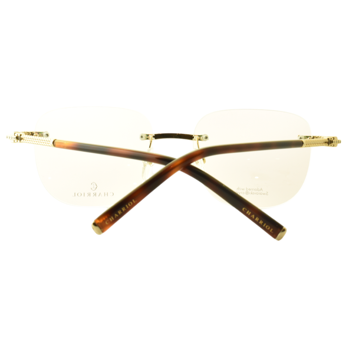 NWT Charriol PC71044-C01 54mm Shiny Gold Eyeglasses 78d5cfc3-0dc8-4cdf-8f64-  main image 2