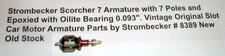  1 Strombecker Scorcher 7 Armature with 7 Epoxied Poles  Oilite Bearing NOS