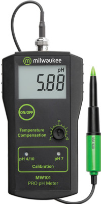 Milwaukee MW101-SOIL pH-Meter-Kit für Growbox