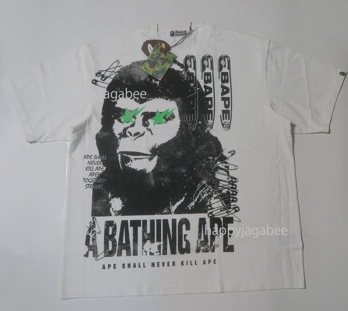 【A BATHING APE】3色展開 GARMENT DYE LOGO RELAXED FIT TEE GARMENT DYE MULTI LOGO RELAXED FIT TEE – eu.bape.com