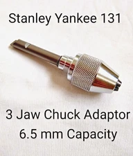 131A & 131B  STANLEY YANKEE SCREWDRIVER - 3 JAW CHUCK ADAPTOR ADAPTER HOLDER