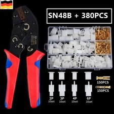 380x Steckverbinder Sortiment KFZ Stecker 2-6 Polig Auto Buchse Set 1,0-2,5 mm²