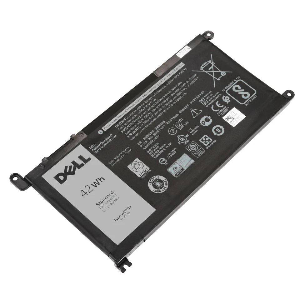 Genuine OEM WDX0R WDXOR NEW Dell Inspiron Battery 15 5567 5568 13 5368 7368 42Wh - Image 4 of 4