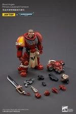 JOYTOY X Warhammer 40k Blood Angels Primaris Lieutenant Tolmeron 1/18 Figure