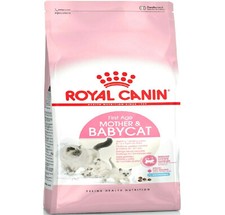 Image of ROYAL CANIN MOTHER & BABY CAT : 400g 2kg or 4kg rc Dry Food Junior Biscuits Feed