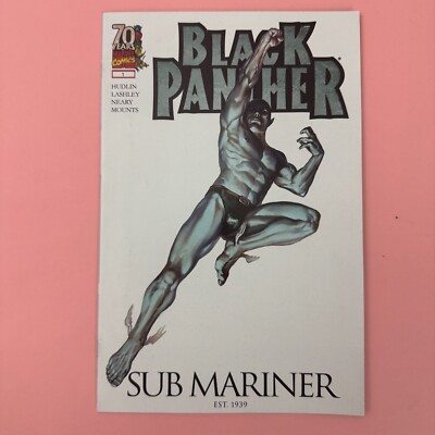 BLACK PANTHER #1 2009 Djurdjevic 1:10 Variant! NM- Marvel Comics