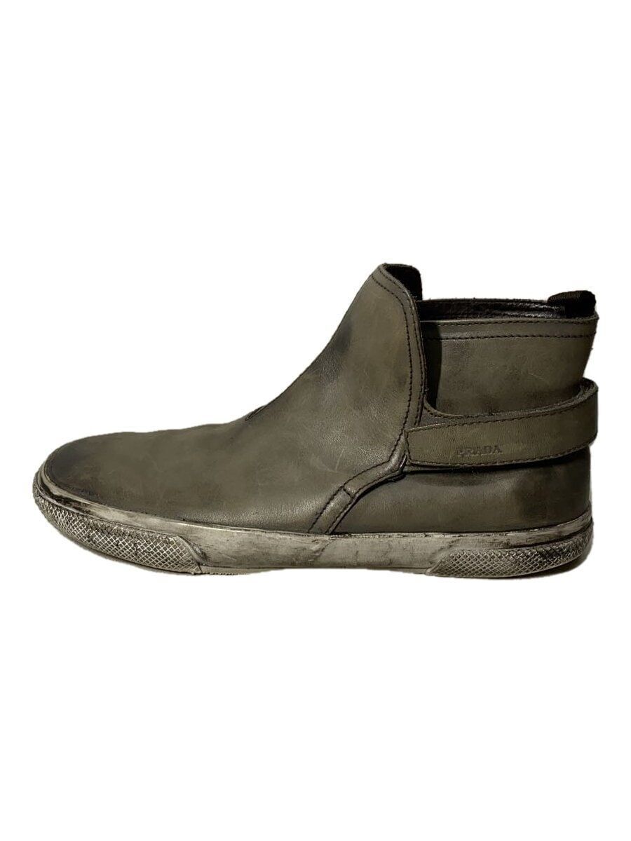 PRADA SPORT 4T2243 Other Boots UK8 Gray Leather Used | eBay