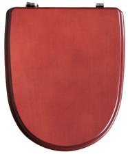 Selles Elysées / Versailles Replacement Seat in Mahogany-effect with CP hinges