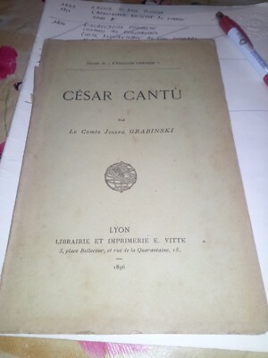158N CESARE CANTU' VON JOSEPH GRABINSKI 1896