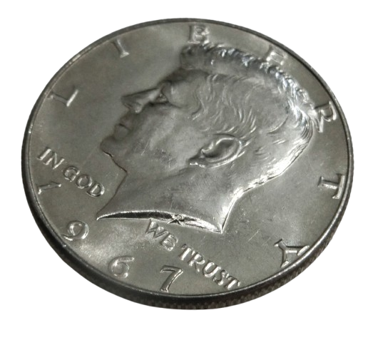 1967 P KENNEDY HALF DOLLAR EXCELLENT AU/BU CONDITION !!!!!! ⭐744