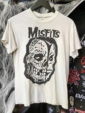 Misfits Shirt, Misfits Retro Style White Short Sleeve Unisex T-shirt Reprint