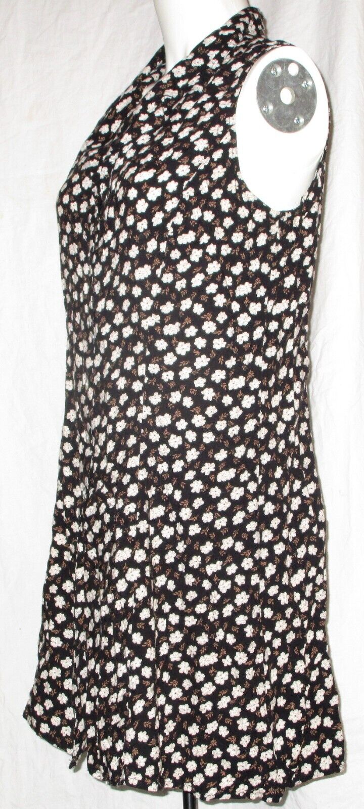 DBY Classic Button Front Shirt Dress Floral Sundr… - image 4