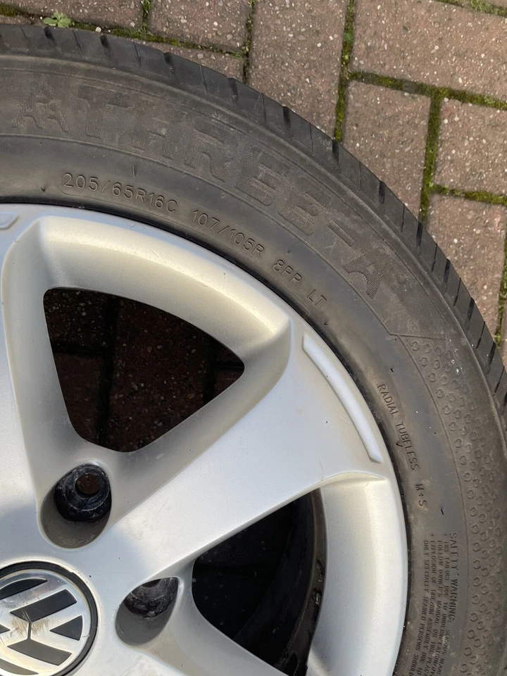 VW TRANSPORTER T5 T6 MULTIVAN 16" RAD 7H0071496A KBA 47745 6.5Jx16 ET51 #3 - Bild 3 von 4