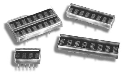 HCMS-2914 LED Displays Dot Matrix Module 8DIGIT 140LED Orange 602nm 1x8 Alphanum