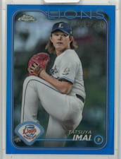 2024 TOPPS NPB CHROME Tatsuya Imai Base Blue Refractors【028/150】