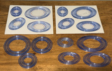 Creative Memories Cutting Patterns 12 Oval 3 Round Lot of 15 Total