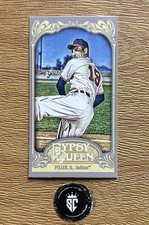 Bob Feller 2012 Topps Gypsy Queen Straight Cut Back #348 Cleveland Indians
