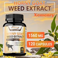 Horny Goat Weed Extract 1560mg - Testosterone Booster for Men, Men's Health